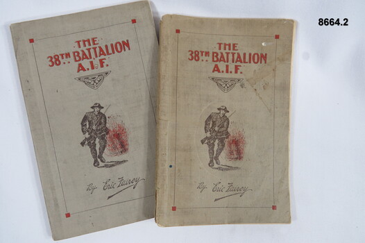 The Official History of the 38th Battalion AIF.