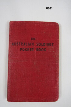 Small pocket book issued by the Victorian RSL.