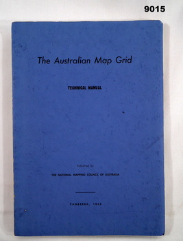 Blue card covered manual, A4 paper pages