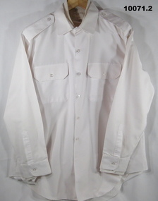 RAN Uniform, white long sleeve shirt.