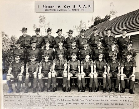 Photo of 1 Platoon A Coy 8 RAR