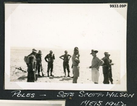 9933.09P METS Poles Sgts Scott and Wilson 1942