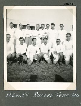 9933.14P MEWTS Rugger team 1940