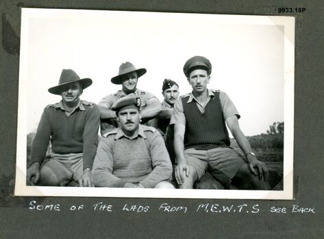 9933.18P Some of the lads from MEWTS