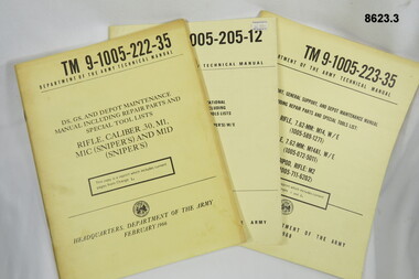 Maintenance Manual including repairs, parts and special tools lists.