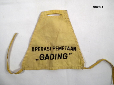 Yellow cloth Arm Band (Brassard) Survey Operations
