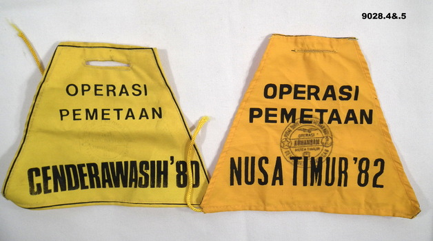 Yellow cloth Arm Band (Brassard) Survey Operations