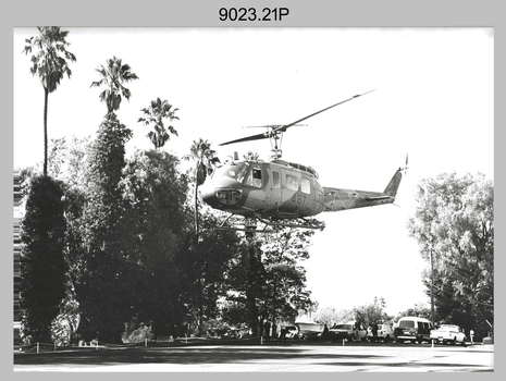 MAJ GEN James Hughes AO DSO MC’s Visit to the Army Survey Regiment c1984. 