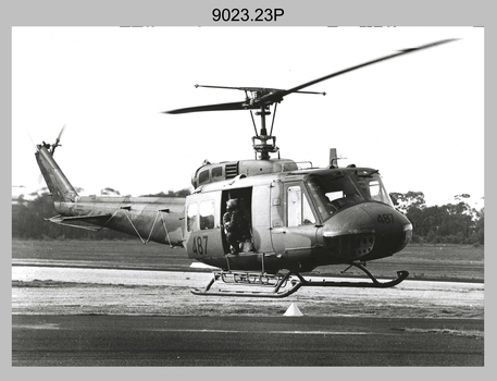 MAJ GEN James Hughes AO DSO MC’s Visit to the Army Survey Regiment c1984. 