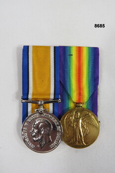 Medal Set of Two (2) WW1.