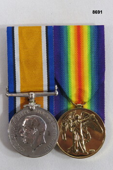 Medal set of two(2) WW1.