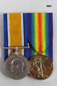 Medal set of two(2) WW1.