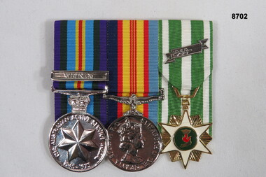 Set of three (3) Vietnam Replica Medals.