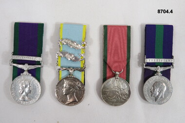 Four (4) different medal honors awards.