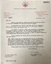 Letter relating to medical report NS