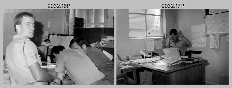 Miscellaneous Lithographic Squadron Activities at Army Survey Regiment, Bendigo. c1990.