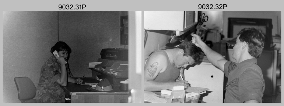 Miscellaneous Lithographic Squadron Activities at Army Survey Regiment, Bendigo. c1990.