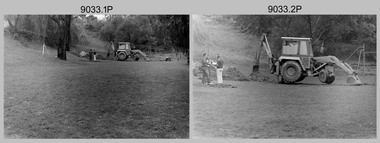New Printing Building preparation at the Army Survey Regiment, Bendigo 1987.