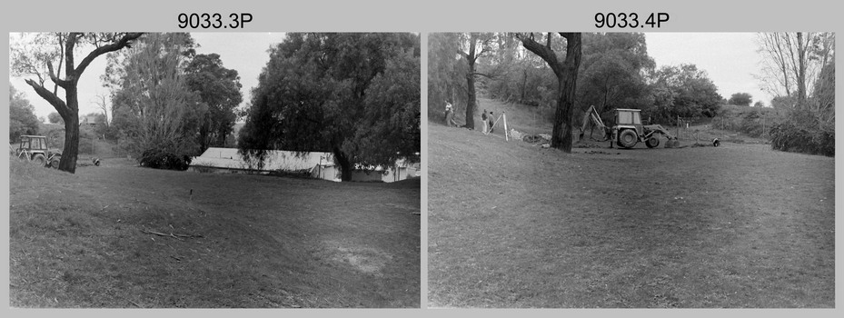New Printing Building preparation at the Army Survey Regiment, Bendigo 1987.