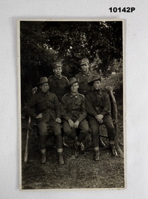 Photo in Postcard form from WW1.