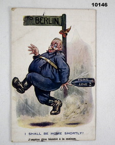 Comic postcard from WW2.