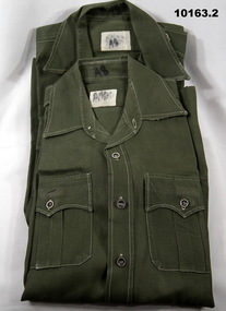 Army uniform shirts issued in Malaya.