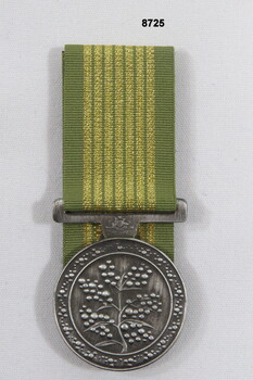 National Emergency Medal with ribbon.