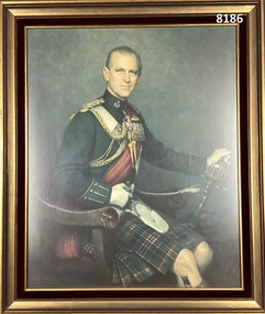 Framed print of HRH Prince Phillip