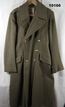 Khaki Army uniform Great Coat.