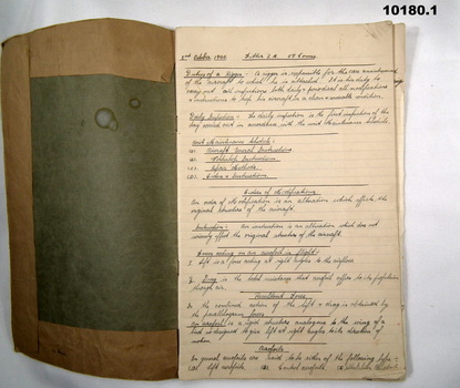 Training notes on Aircraft Maintenance.
