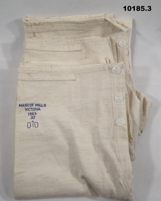 Army uniform winter underwear.
