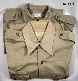 Army Uniform long sleeved shirts.