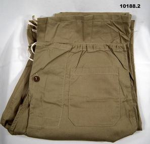 Army uniform summer weight shorts.