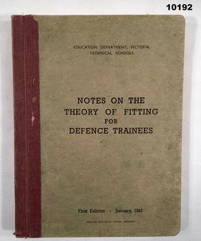 Metal work procedures book.