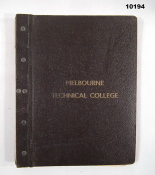 Manual for Trainee Fitters RAAF.