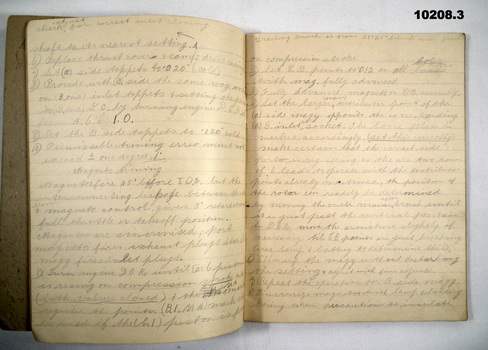 Training notes on Aircraft.