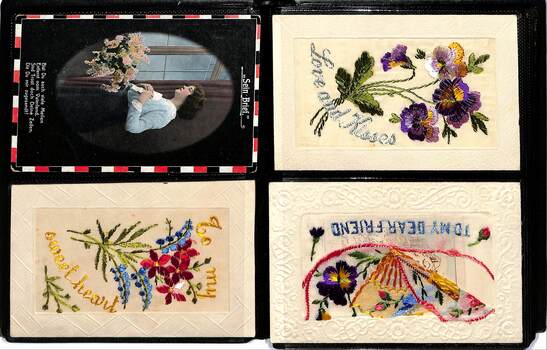 Sample page of postcards from 10109