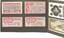 Sample page from album featuring occupation currency