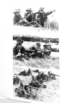 Sample photographs from Thomason album featuring AIF
