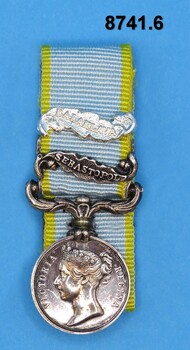 Set of six miniature medals - 