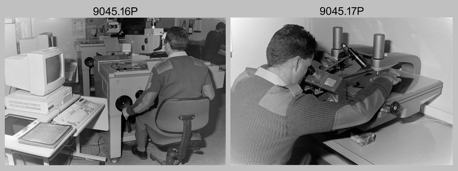 Aerotriangulation Production, Air Survey Squadron - Army Survey Regiment, Bendigo. c1989. 