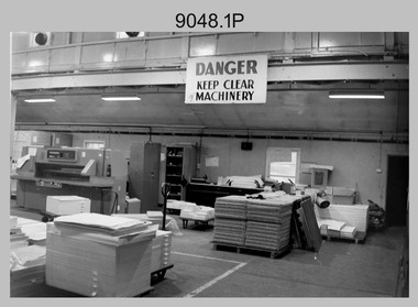 Lithographic Squadron’s Print Room, Army Survey Regiment, Fortuna Villa Bendigo, circa 1985, 