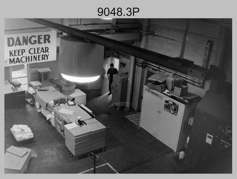Lithographic Squadron’s Print Room, Army Survey Regiment, Fortuna Villa Bendigo, circa 1985, 