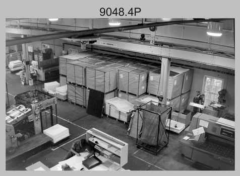 Lithographic Squadron’s Print Room, Army Survey Regiment, Fortuna Villa Bendigo, circa 1985, 