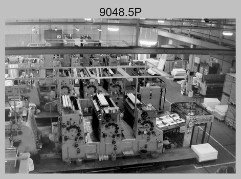 Lithographic Squadron’s Print Room, Army Survey Regiment, Fortuna Villa Bendigo, circa 1985, 