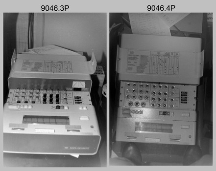 Personnel and Equipment, Lithographic Squadron, Army Survey Regiment, Fortuna, Bendigo. c1989.  