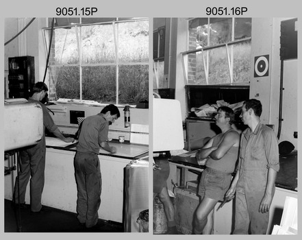 Lithographic Squadron Printing Activities at Army Survey Regiment, Bendigo. c1985.