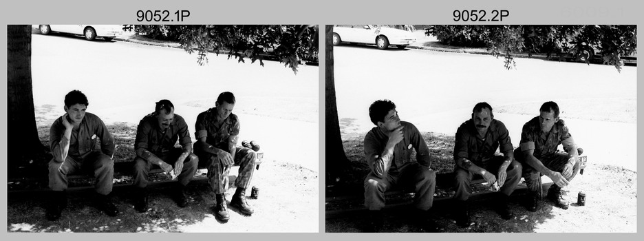 Happy Hour – Lithographic Squadron at the Army Survey Regiment, Bendigo 1991.