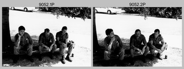 Happy Hour – Lithographic Squadron at the Army Survey Regiment, Bendigo 1991.