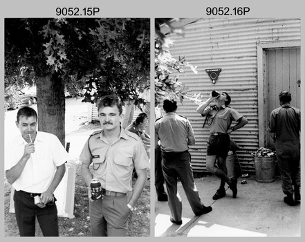 Happy Hour – Lithographic Squadron at the Army Survey Regiment, Bendigo 1991.